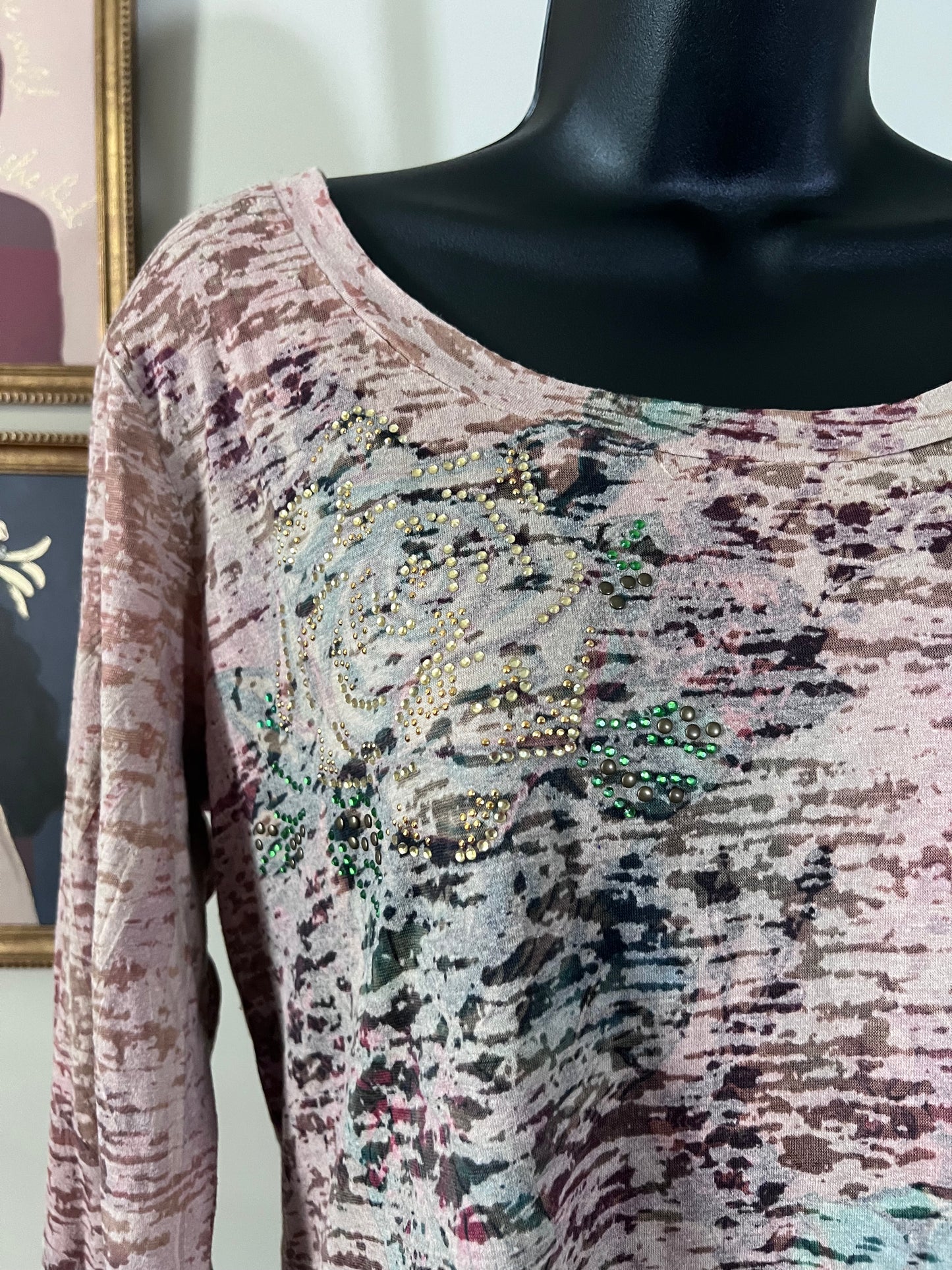 Dress Barn Bling Tee PXL