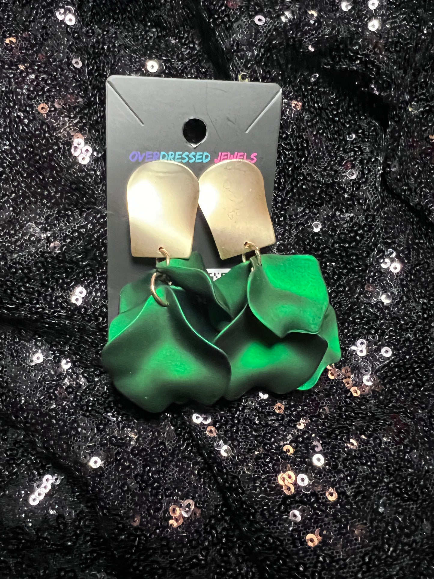 Emerald Pearlized Petals