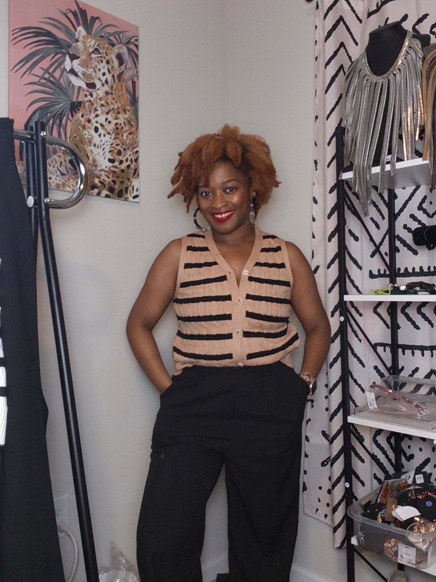 S Oatmeal Claire NWT Sweater Vest