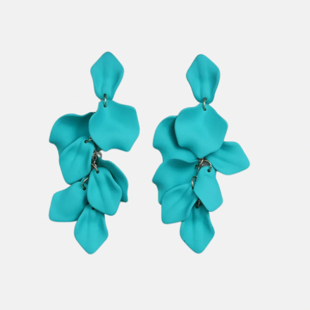 Turquoise Dancing Petals