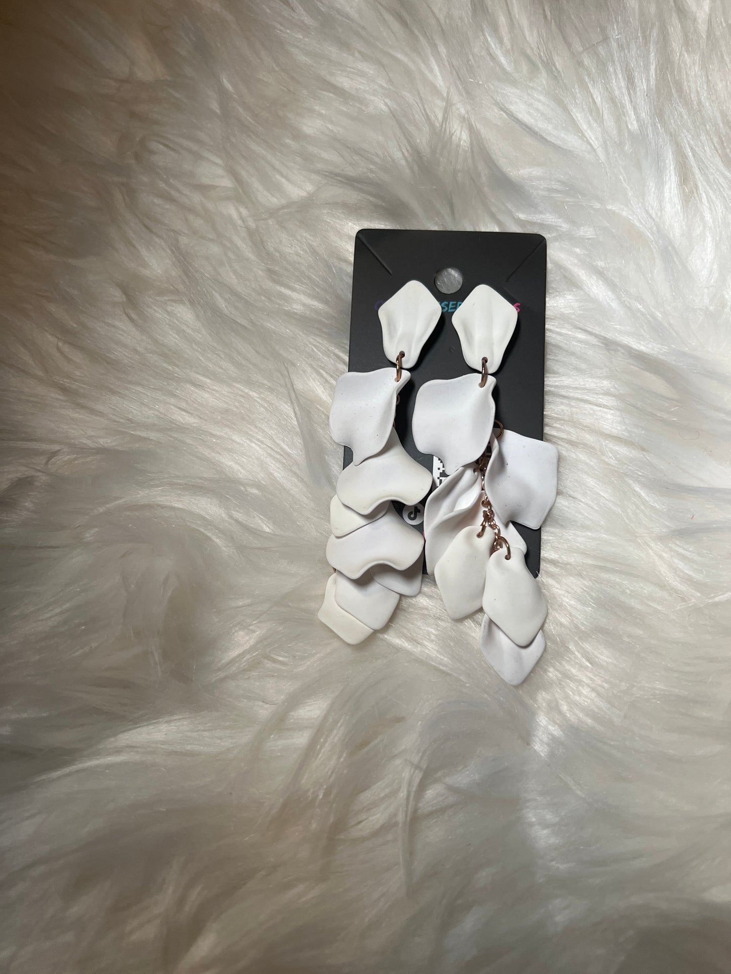 Pure White Dancing Petals