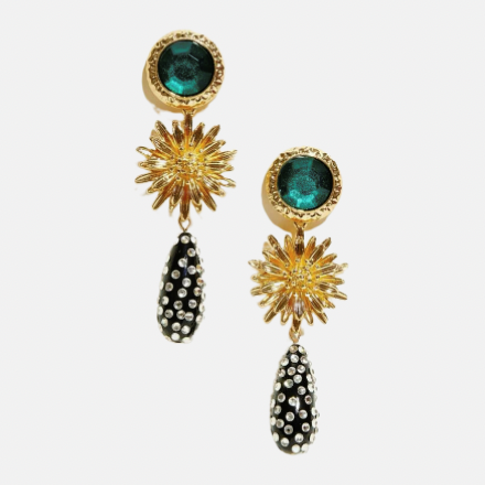 Green Goddess Earrings