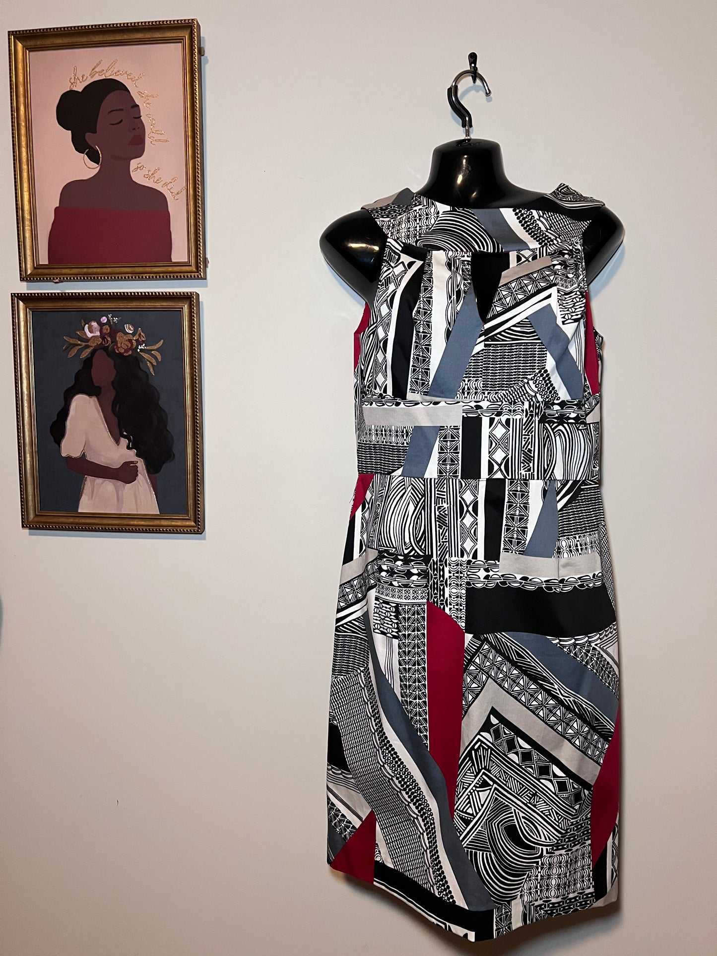 NWT Size 8 Geo Dress