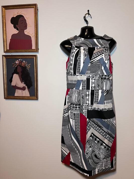 NWT Size 8 Geo Dress