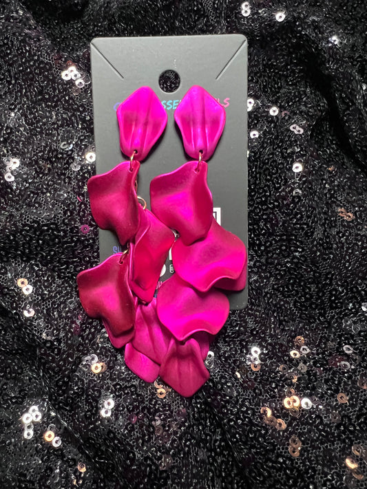 Magenta Metallic Dancing Petals