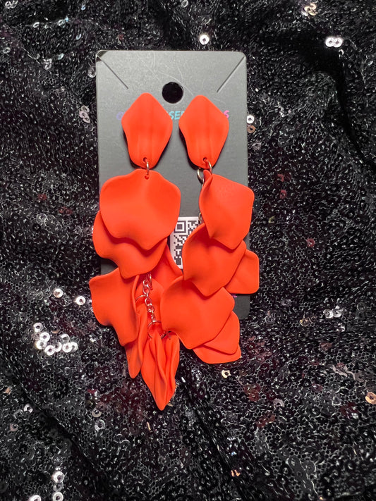 Orange Dancing Petals