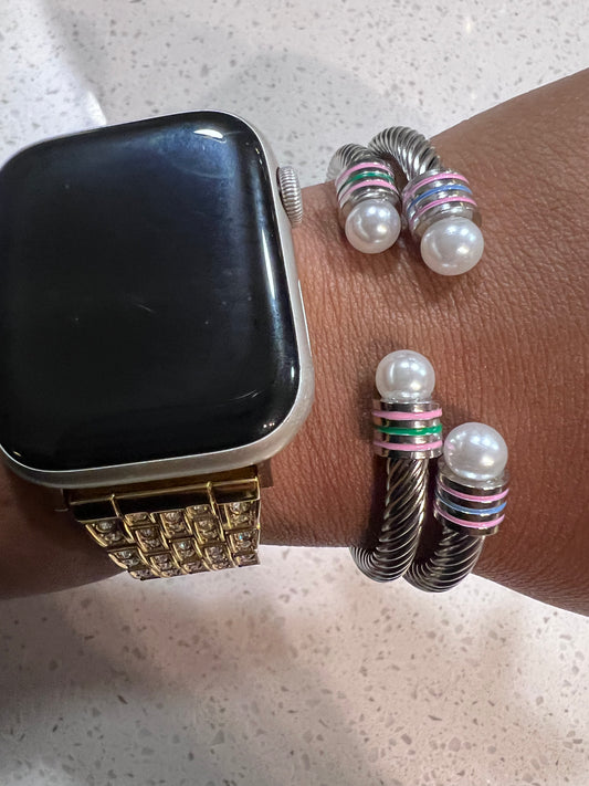 Pink Green/Pink Blue Cable Set