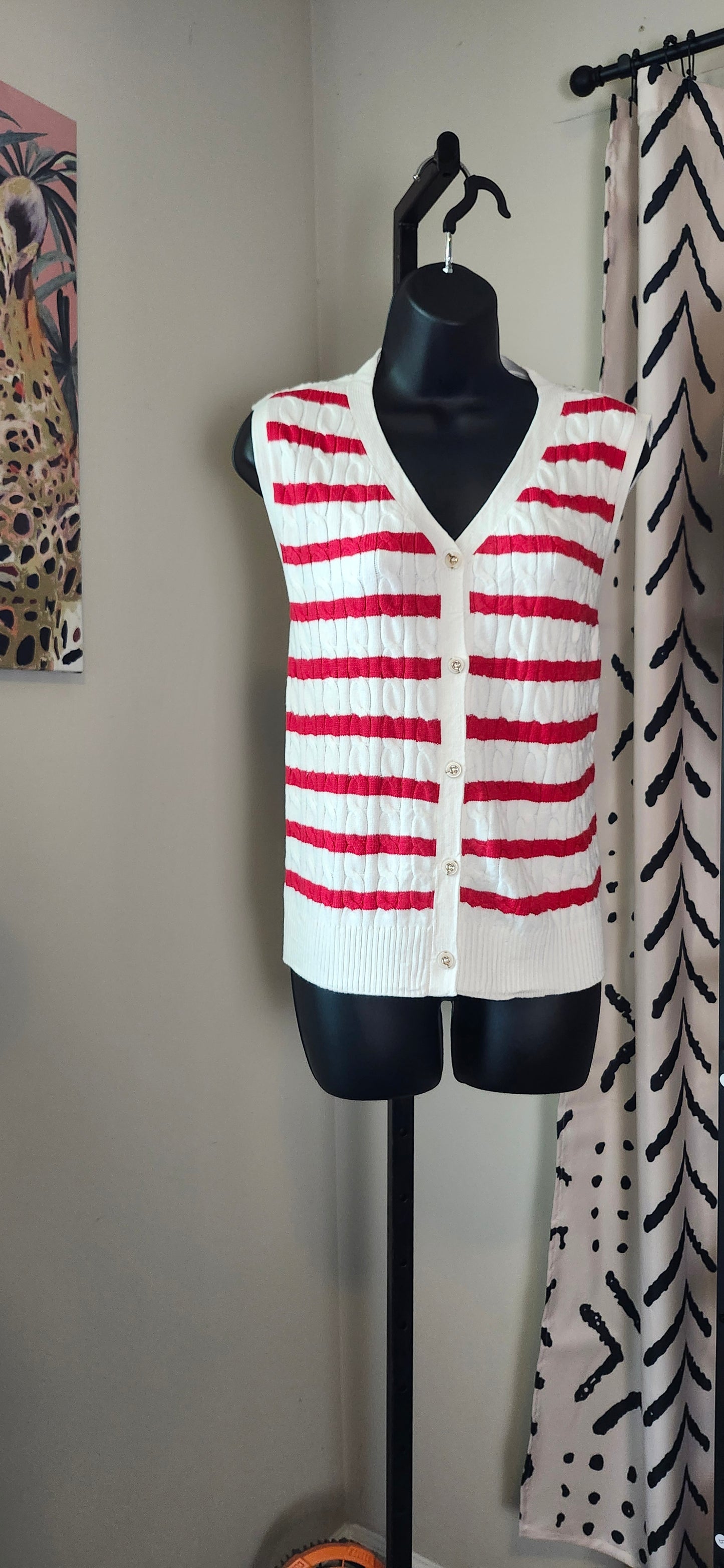 XL RWhite Claire NWT Sweater Vest