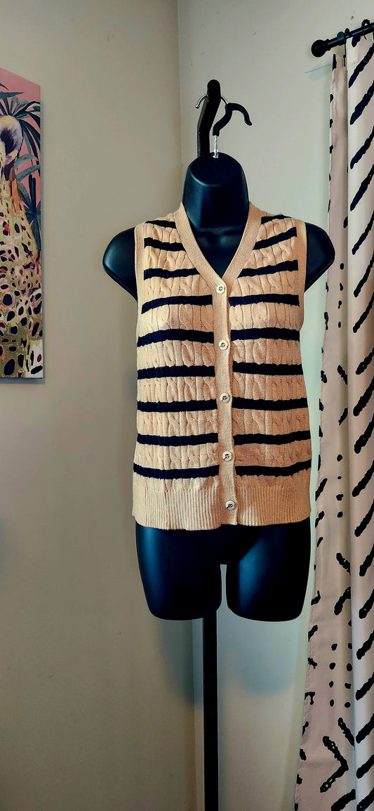 S BBlack Claire NWT Sweater Vest